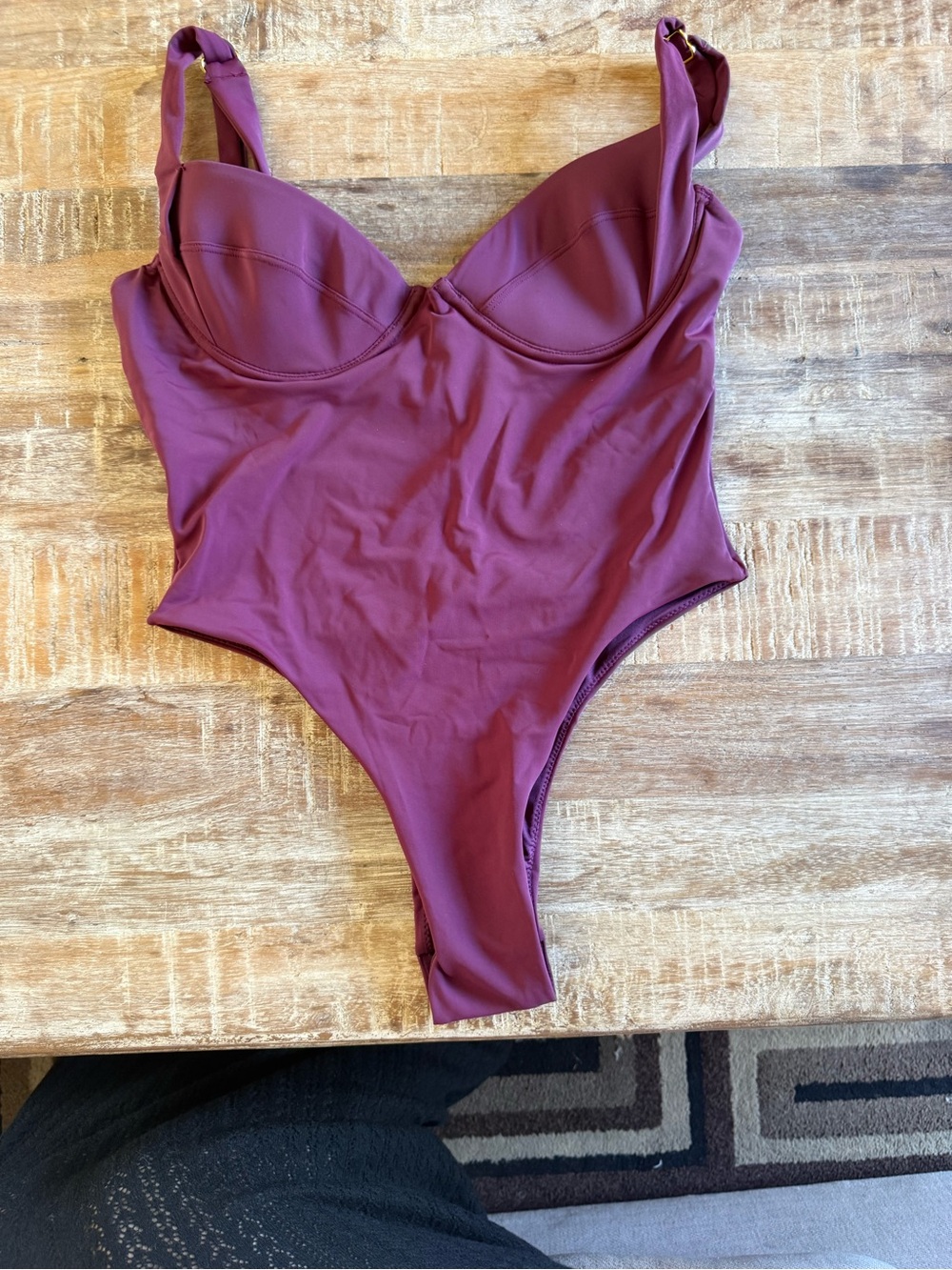 House of CB Plum One-Piece Bodysuit